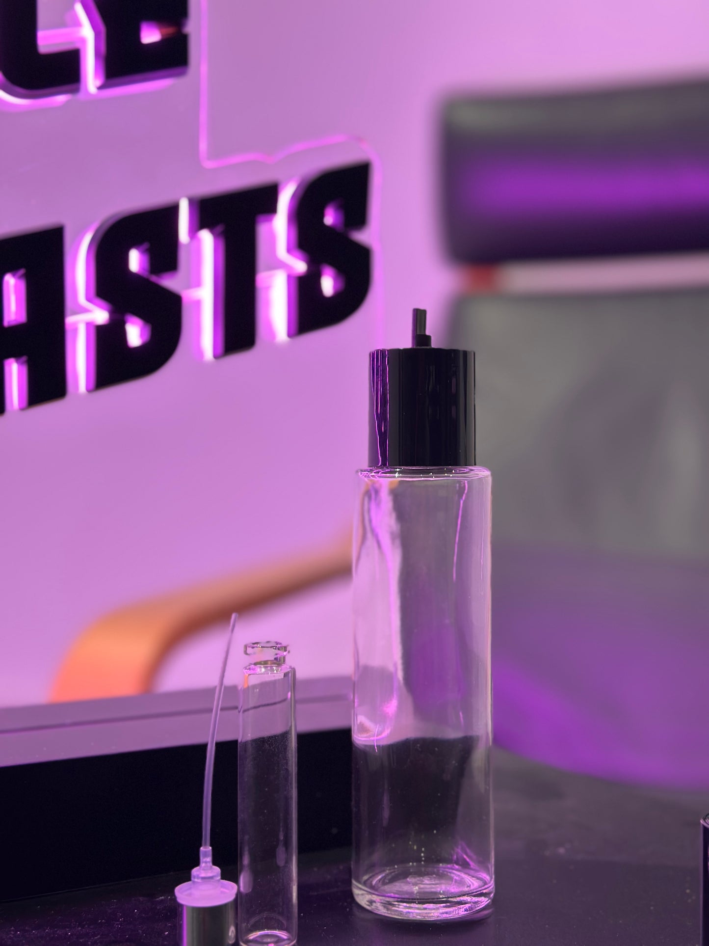 Evrair 120 mL reusable self stopping perfume resource