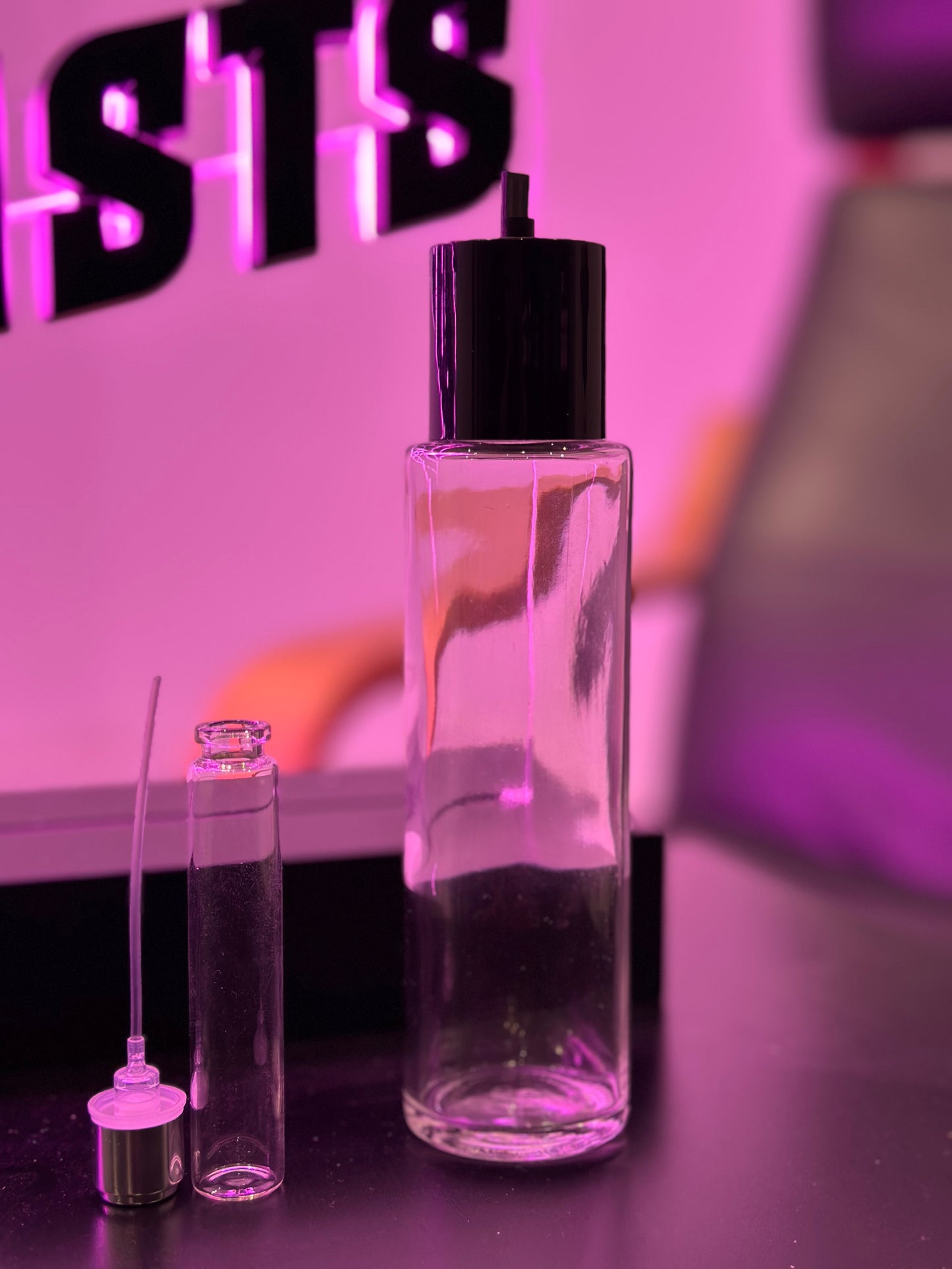 Evrair 120 mL reusable self stopping perfume resource