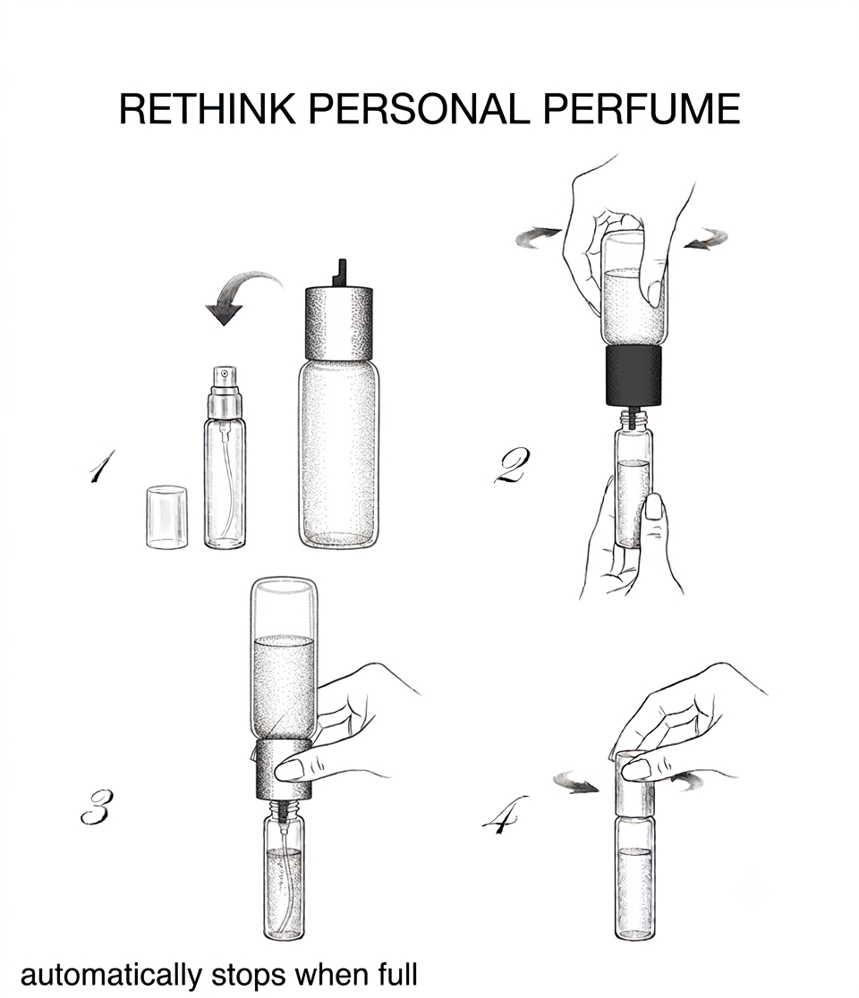 7.5ml EvrAir Twist top pressurized decant bottle (50pcs)